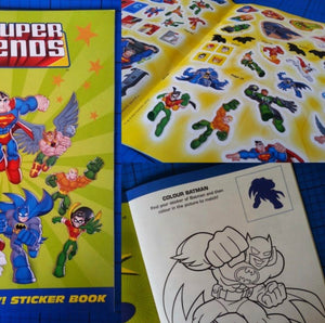 DC Super Friends: Save the Day! Sticker Book
