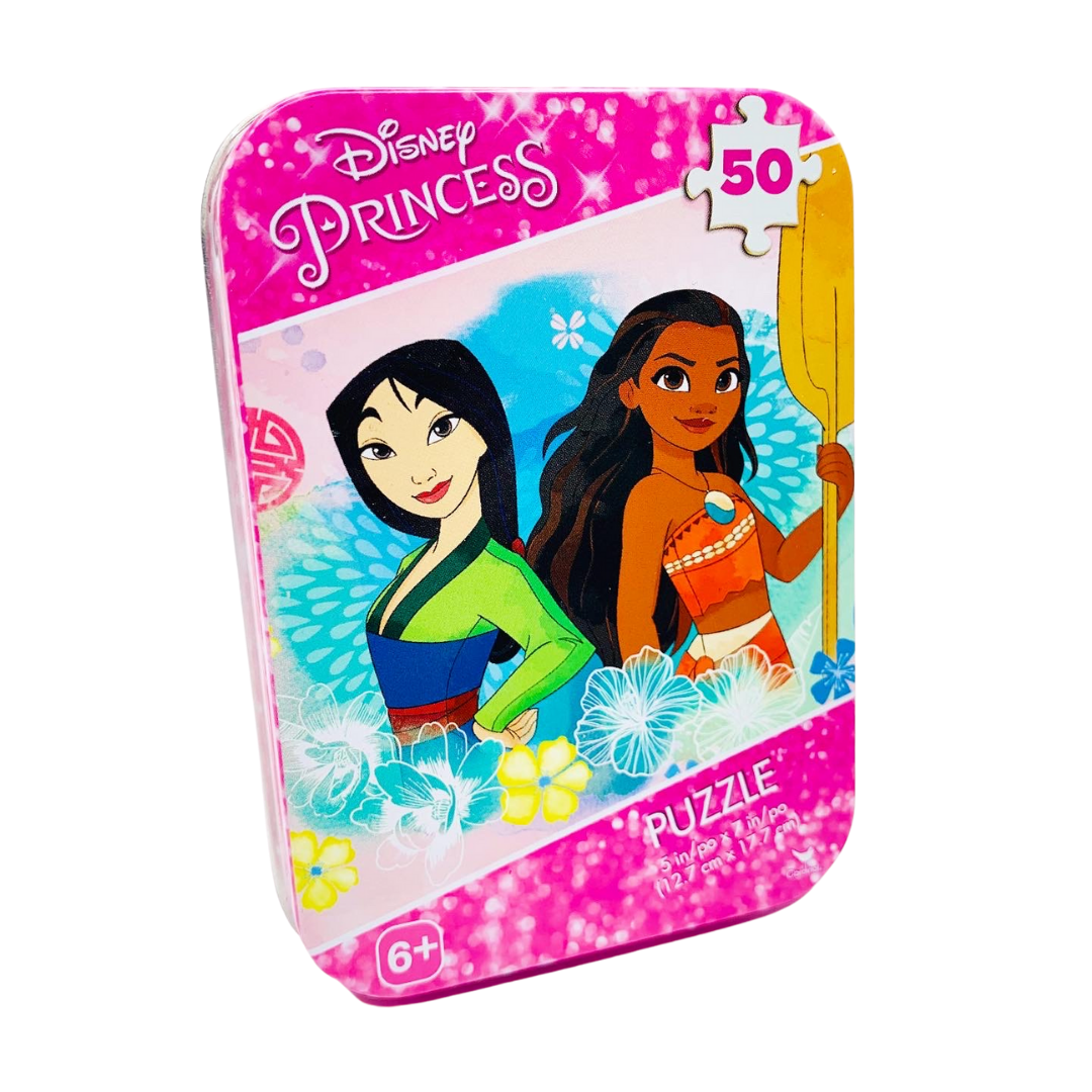 Disney Princess Mini Puzzle in Collectable Tin (50 pieces)