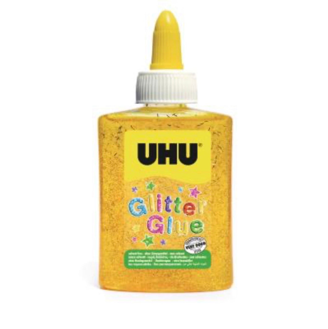 UHU Glitter Glue (Yellow)