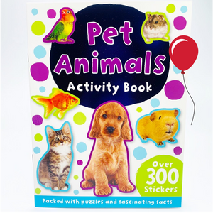 Pet Animals Activity and Sticker Book