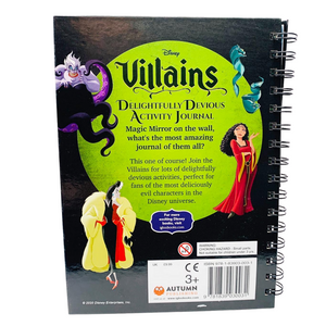 Disney Villains: Delightfully Devious Activity Journal and Pen