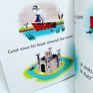 Usborne Phonics Readers: Goat in a Boat