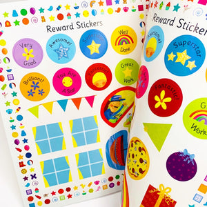 Preschool Shapes Sticker Book