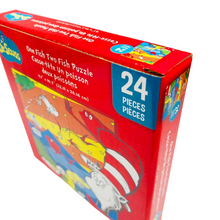 Load image into Gallery viewer, Dr. Seuss: One Fish, Two Fish Jigsaw Puzzle (24 pieces)