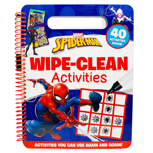 Marvel Spider-Man Wipe-Clean Activities with Pen