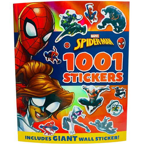 1001 Stickers: Spider-Man (with Giant Wall Sticker)