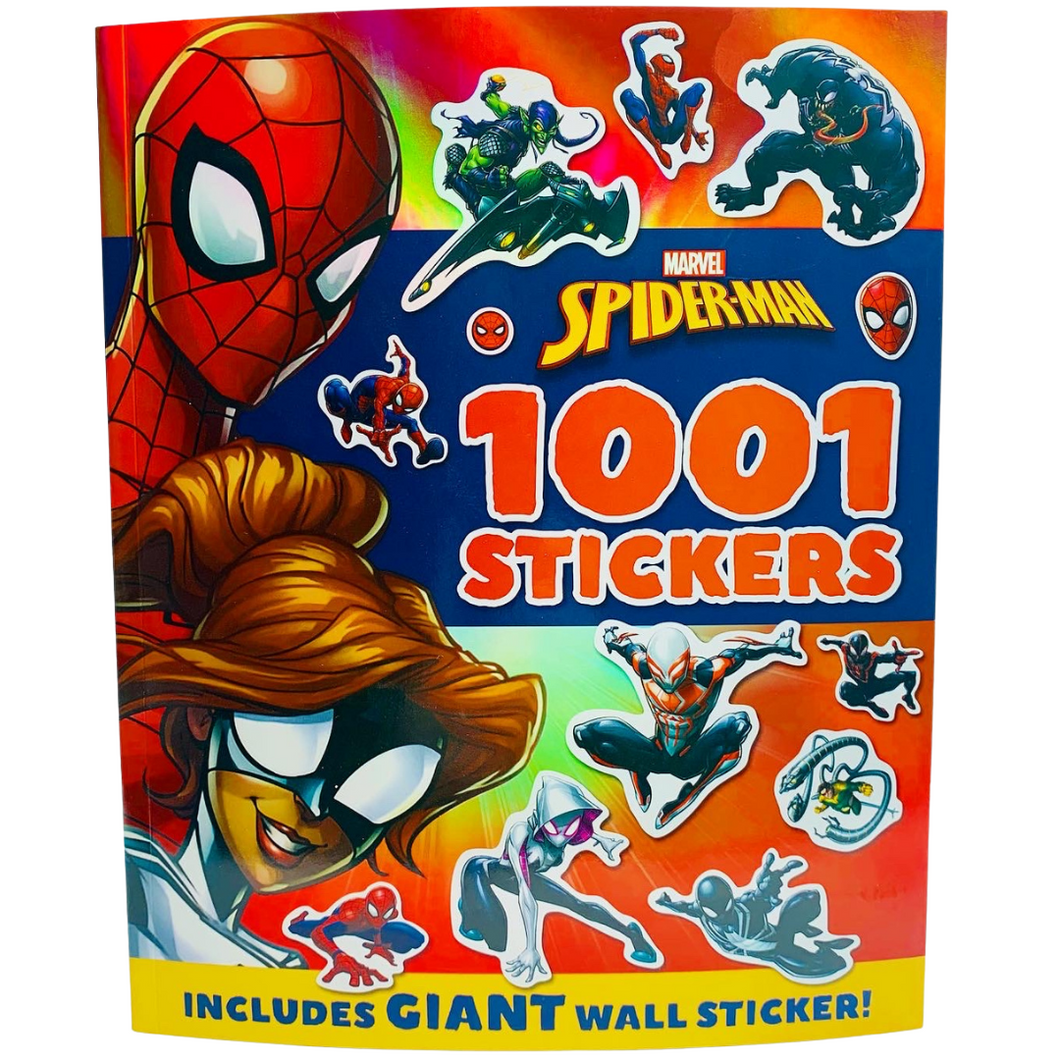 1001 Stickers: Spider-Man (with Giant Wall Sticker)
