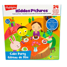 Load image into Gallery viewer, Highlights: Hidden Pictures Puzzle and Find! Cake Party (24 pieces)