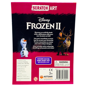 Disney Frozen 2: Scratch Art