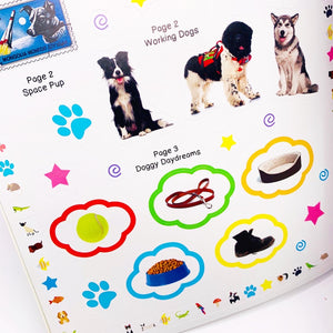 Pet Animals Activity and Sticker Book