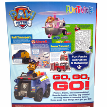 Load image into Gallery viewer, Paw Patrol: Funtivity Go, Go, Go! Activity Book