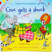 Load image into Gallery viewer, Usborne Phonics Readers: Croc Gets a Shock