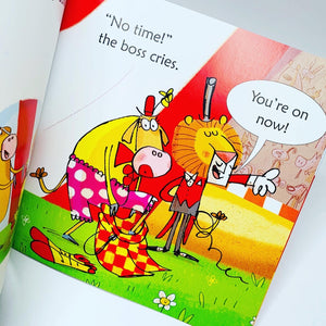 Usborne Phonics Readers: Cow Takes a Bow