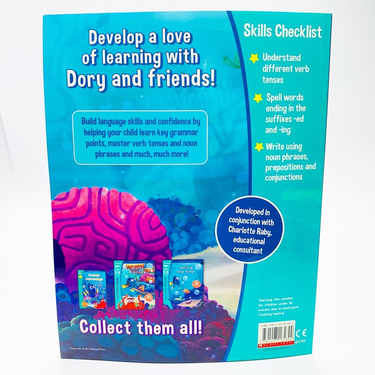 Disney Learning: Finding Dory Spelling and Grammar (Ages 6-7)