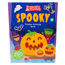 Load image into Gallery viewer, Scholastic Activities: Spooky Activity Sticker Book