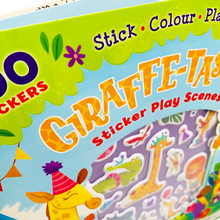 Load image into Gallery viewer, Giraffe-Tastic Sticker Play Scenes with Over 300 Stickers! Stick, Colour, Play!