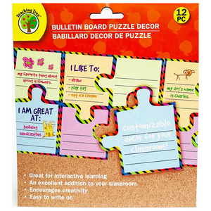 Teaching Tree: Bulletin Board Puzzle Decor