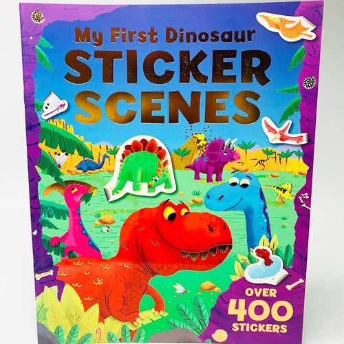 My First Dinosaur Sticker Scenes