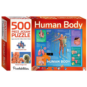 500 Piece Puzzle: Puzzlebilities Human Body