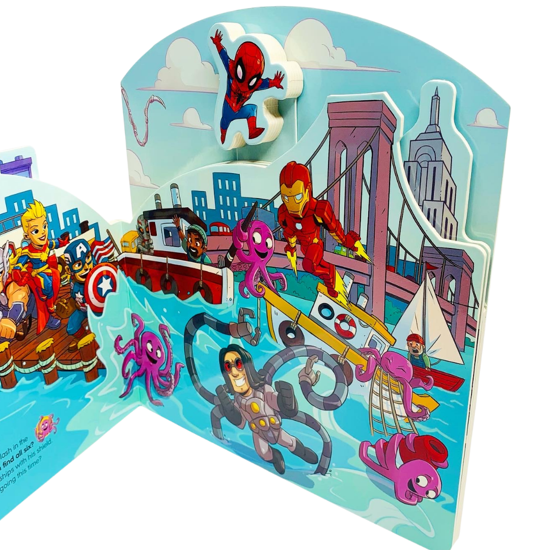 Marvel Super Hero Adventures: The Amazing Chase - A Move-along Storybook