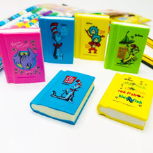 Load image into Gallery viewer, Dr. Seuss Book Erasers (6 pieces)