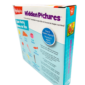 Highlights: Hidden Pictures Puzzle and Find! Cake Party (24 pieces)