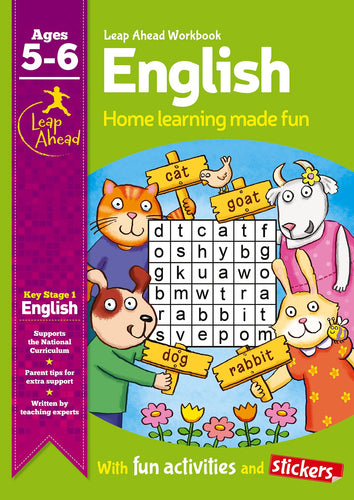 Leap Ahead Workbook: English Ages 5-6