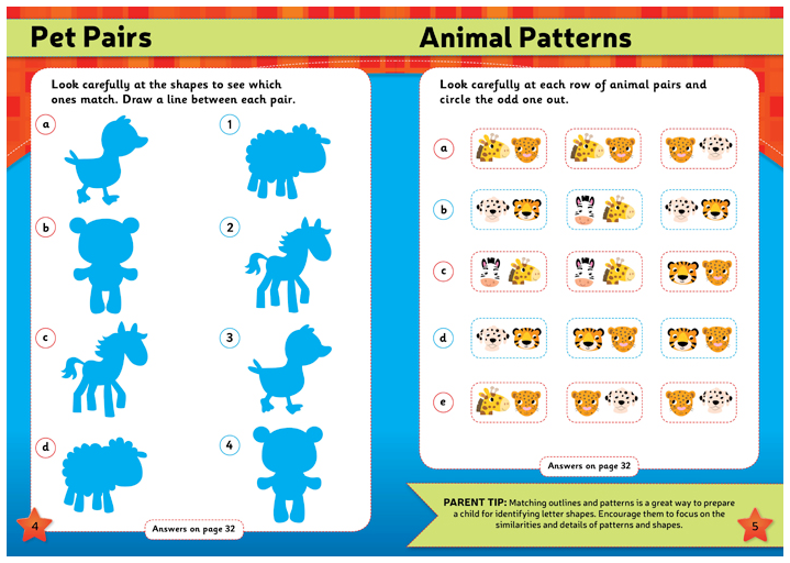 Leap Ahead Workbook: English Ages 3-4