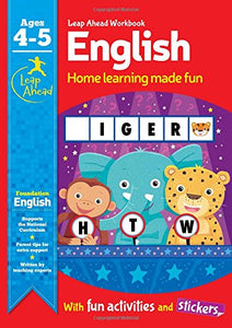 Leap Ahead Workbook: English Ages 4-5