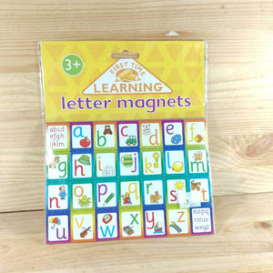 First Time Learning: Letter Magnets