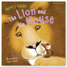Load image into Gallery viewer, Aesop&#39;s Fables: The Lion and the Mouse