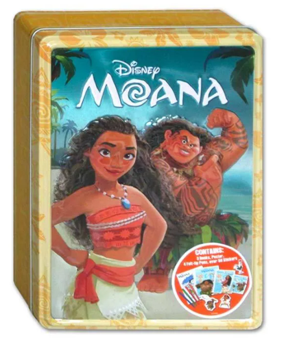 Moana Deluxe Collectible Activity Tin