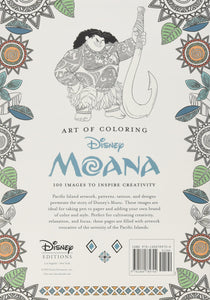 Disney's Moana: Art of Colouring