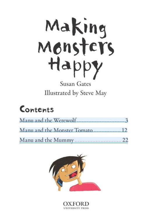 making monsters book Making Monsters Happy (Level 9) – Red Balloon Books