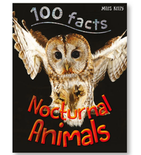 Load image into Gallery viewer, 100 Facts Nocturnal Animals