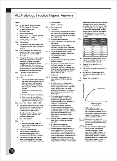 GCSE Grades 9-1: Biology AQA Exam Practice