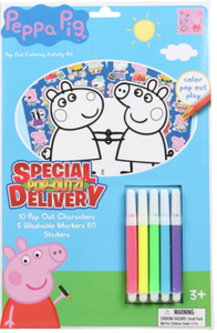 Peppa Pig: Pop-Outz Special Delivery! Activity and Sticker Grab Bag