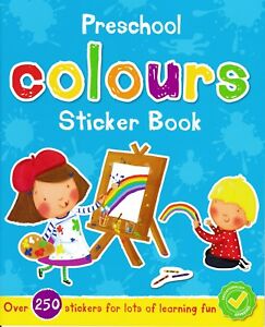 Preschool Colours Sticker Book