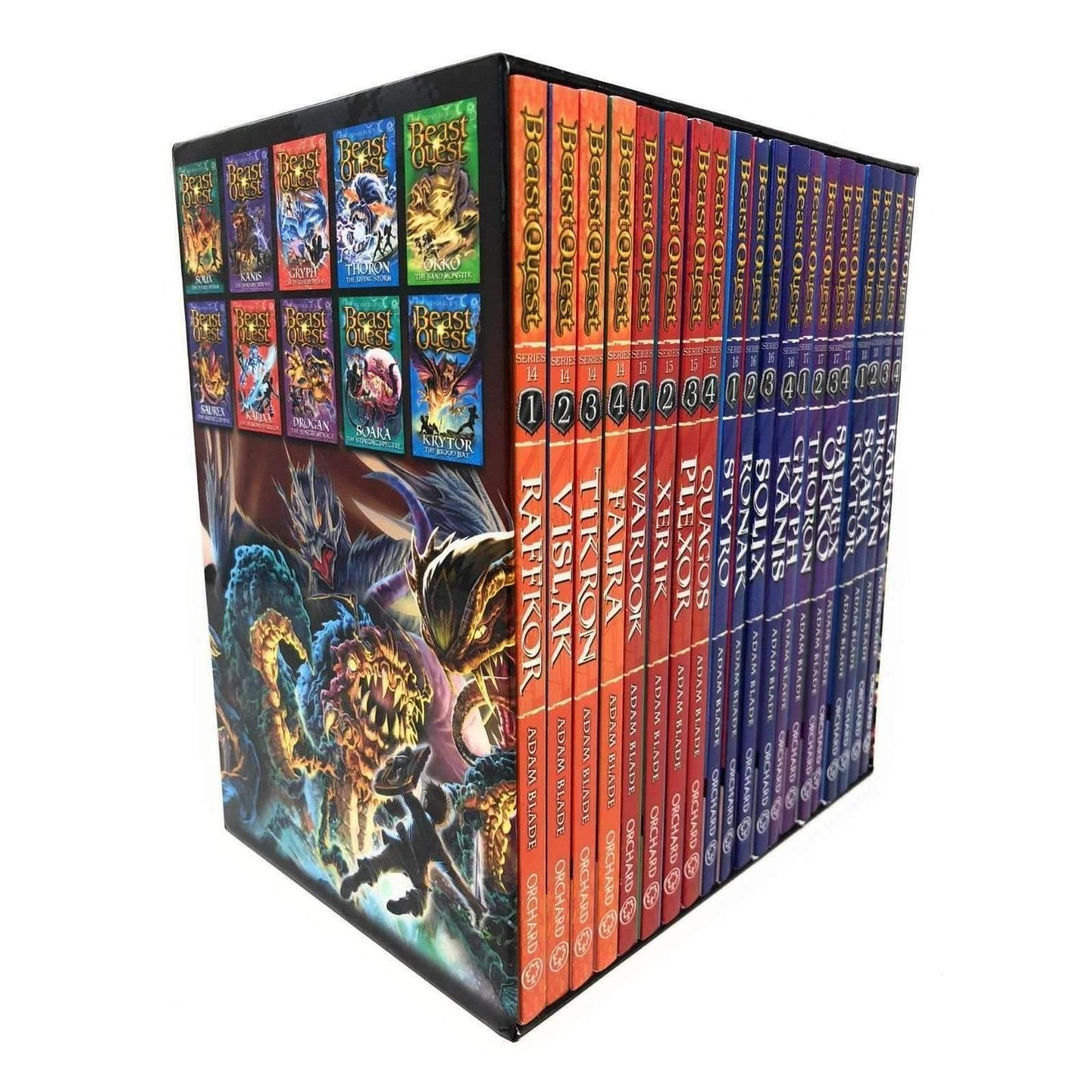 Beast Quest: Heroes and Battles (Series 14-18) Collection - 20 Books