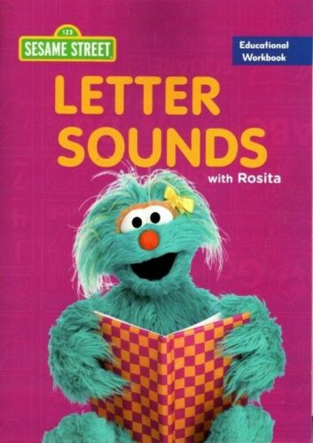Sesame Street: Letter Sounds Educational Workbook