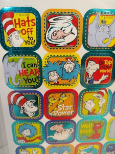 Dr. Seuss Foil Reward Stickers (40 pieces)