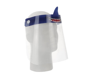 Kid's Clear Protective Face Shield: Shark