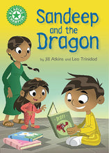Load image into Gallery viewer, Sandeep and the Dragon (Green 5)