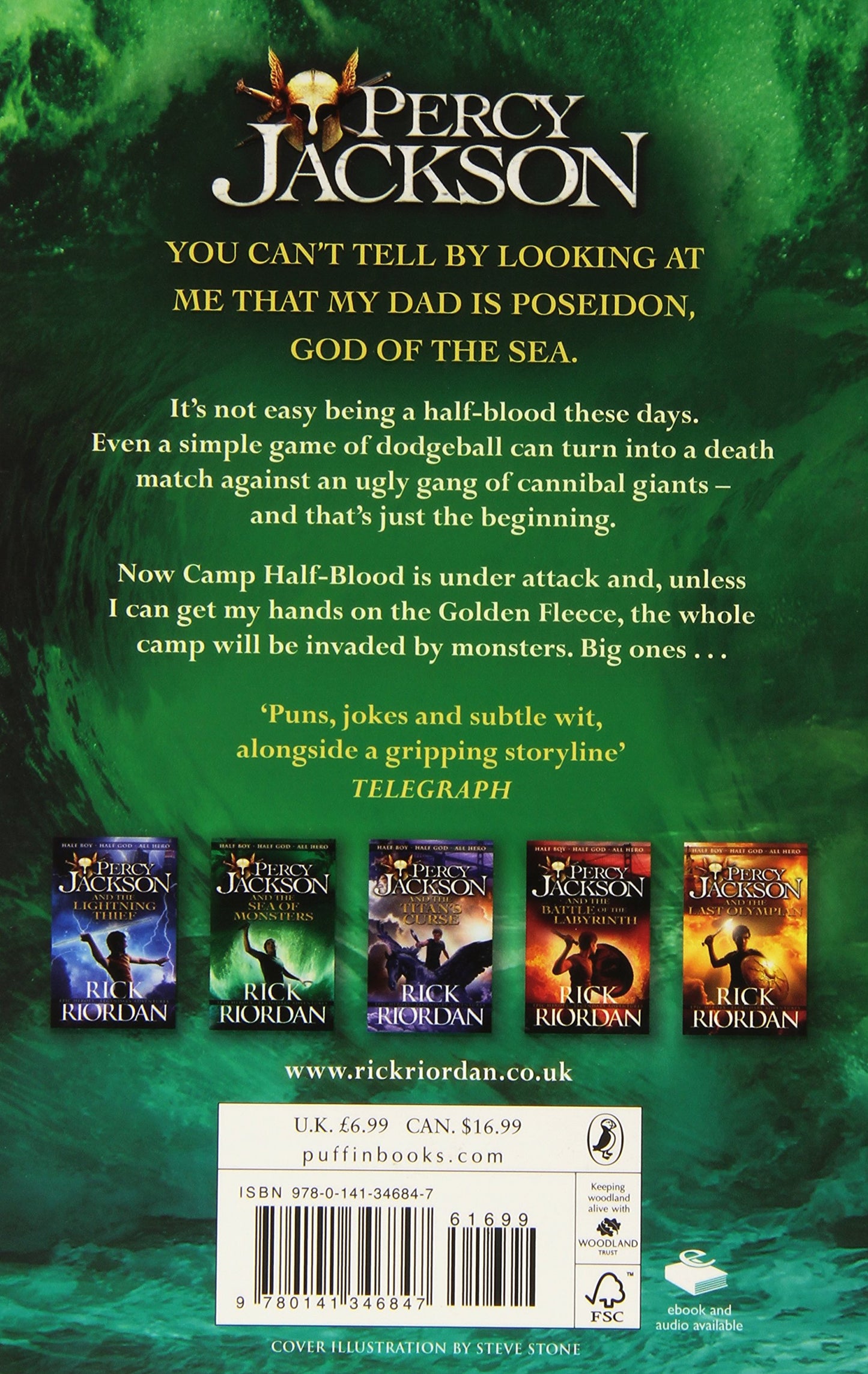 Percy Jackson and the Sea of Monsters (#2)