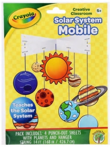 Crayola Solar System Mobile
