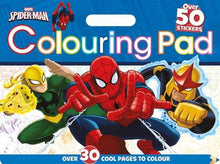 Load image into Gallery viewer, Marvel Spider-Man Colouring Pad