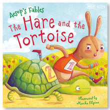 Load image into Gallery viewer, Aesop&#39;s Fables: The Hare and the Tortoise