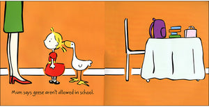 Goose Goes to School: Book and CD