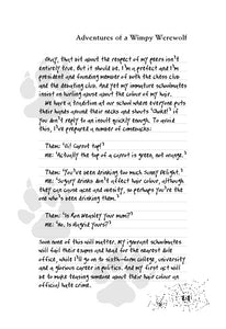 Adventures of a Wimpy Werewolf