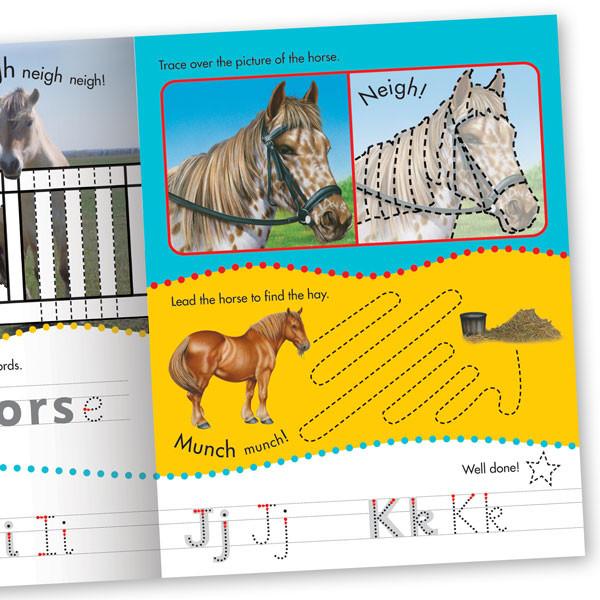Get Set Go Writing: Horses